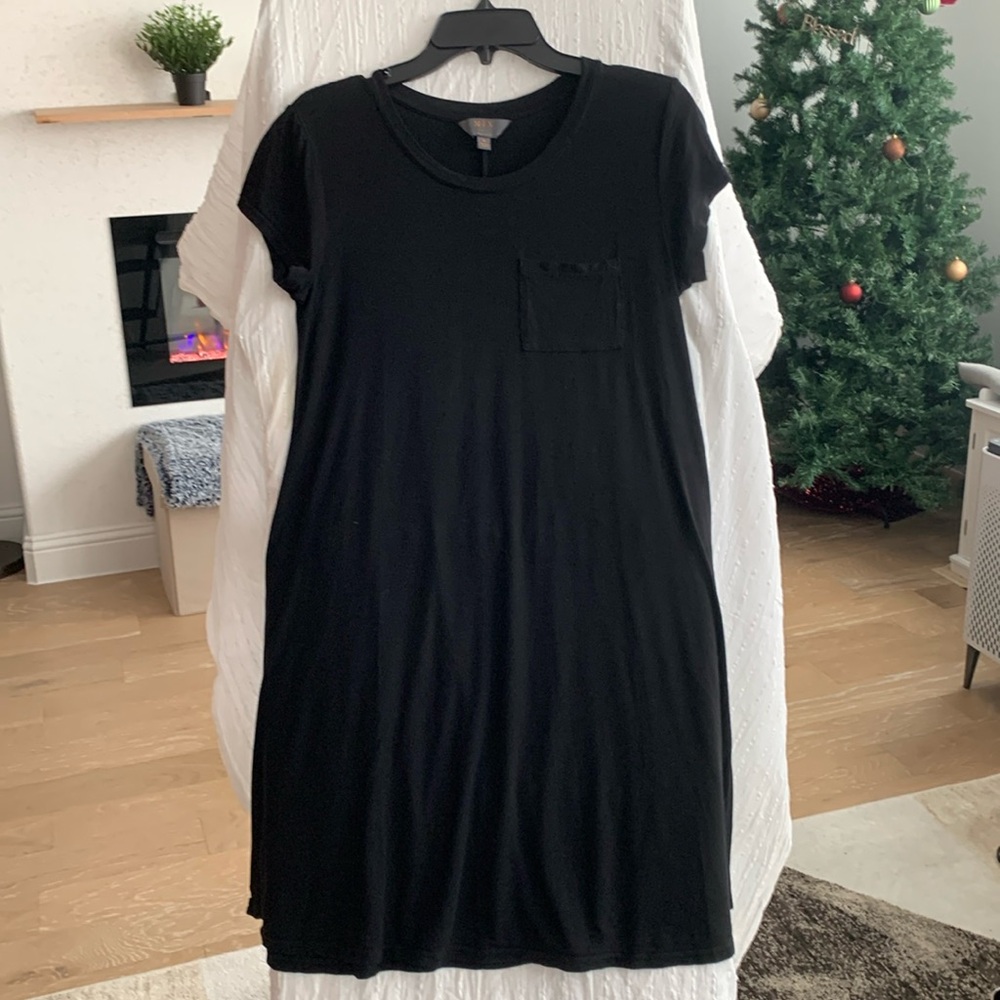 MIX by 41 Hawthorne Alison Knit T-Shirt Dress - S